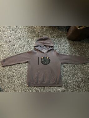 TenTree Charcoal Gray Hoodie with Logo